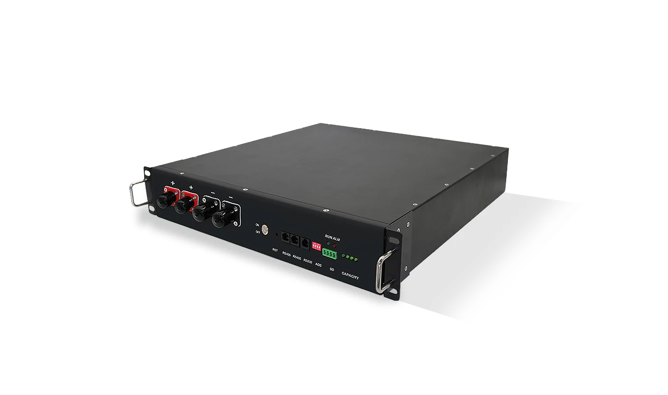 48V 100Ah Rack-Mount Lithium ion Battery Energy Storage - 5kWh LiFePO4 Solar Power UPS TTN