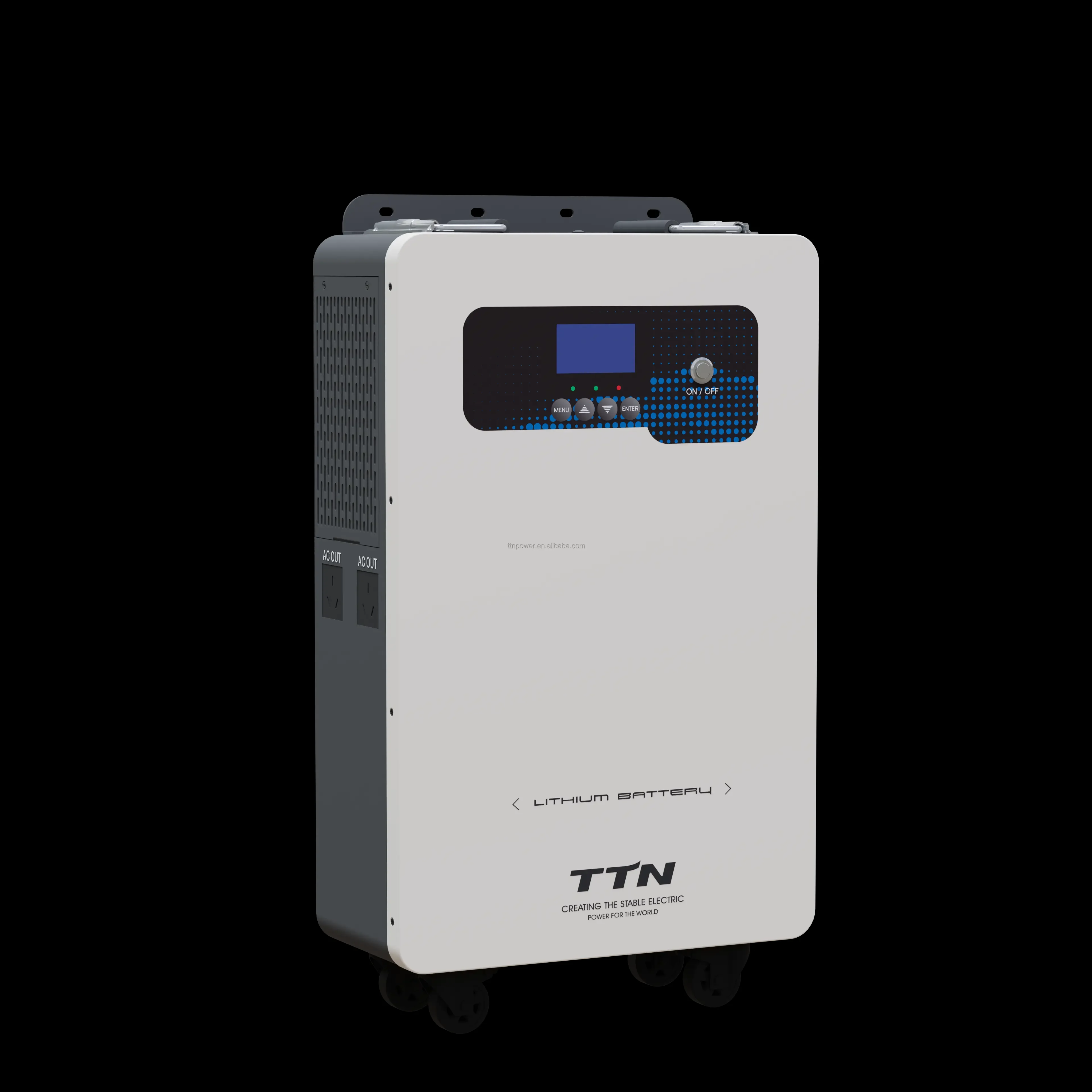 All-in-One Solar Battery System IP65 Integrated Lithium Home Energy Storage TTN