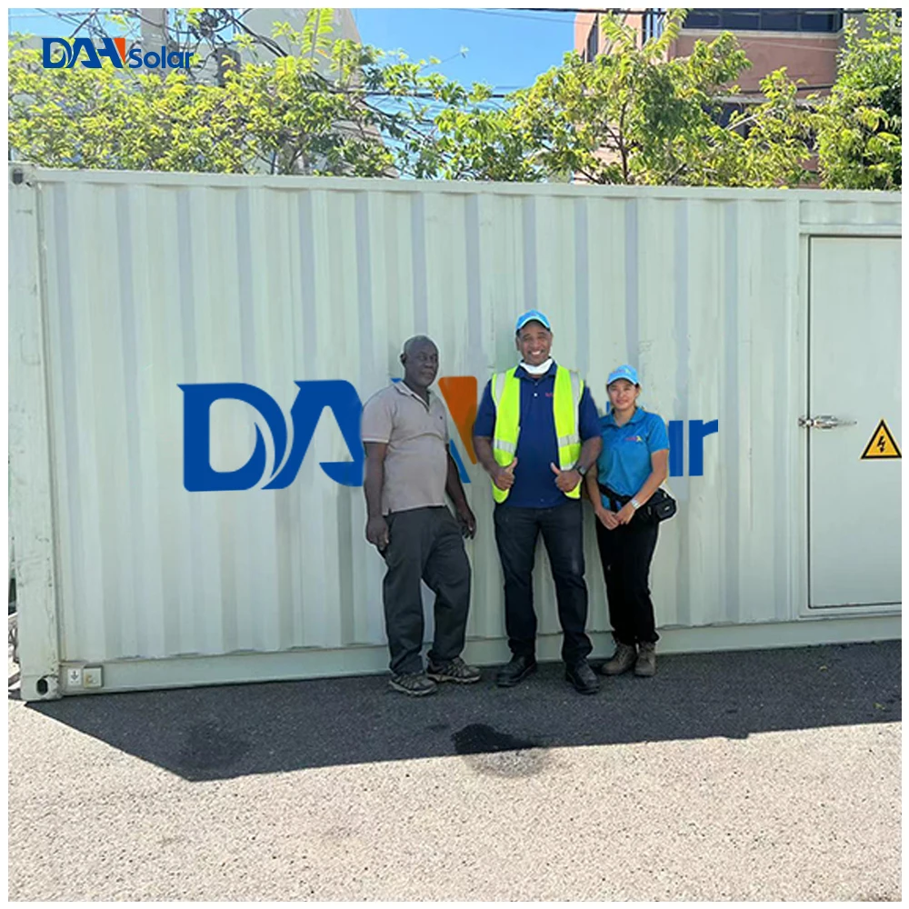 1MW Solar Battery System - Energy Storage Container for Mini Grid DAH
