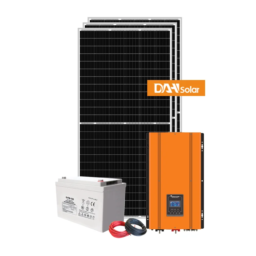 1kW-5kW Complete Solar Kit -  Off-Grid Home Storage Solar Energy Systems DAH