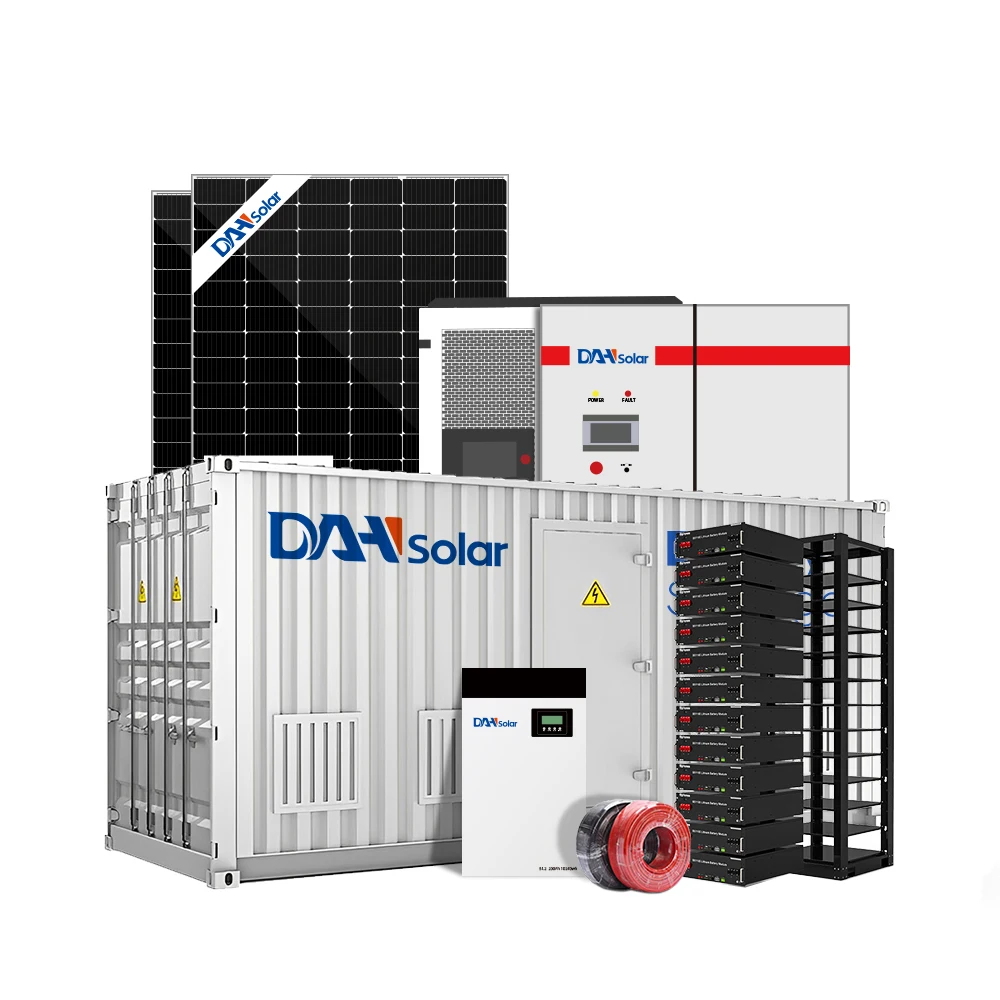 1MW Solar System Solution IP67  - Megawatt Solar Power Supplier DAH SOLAR