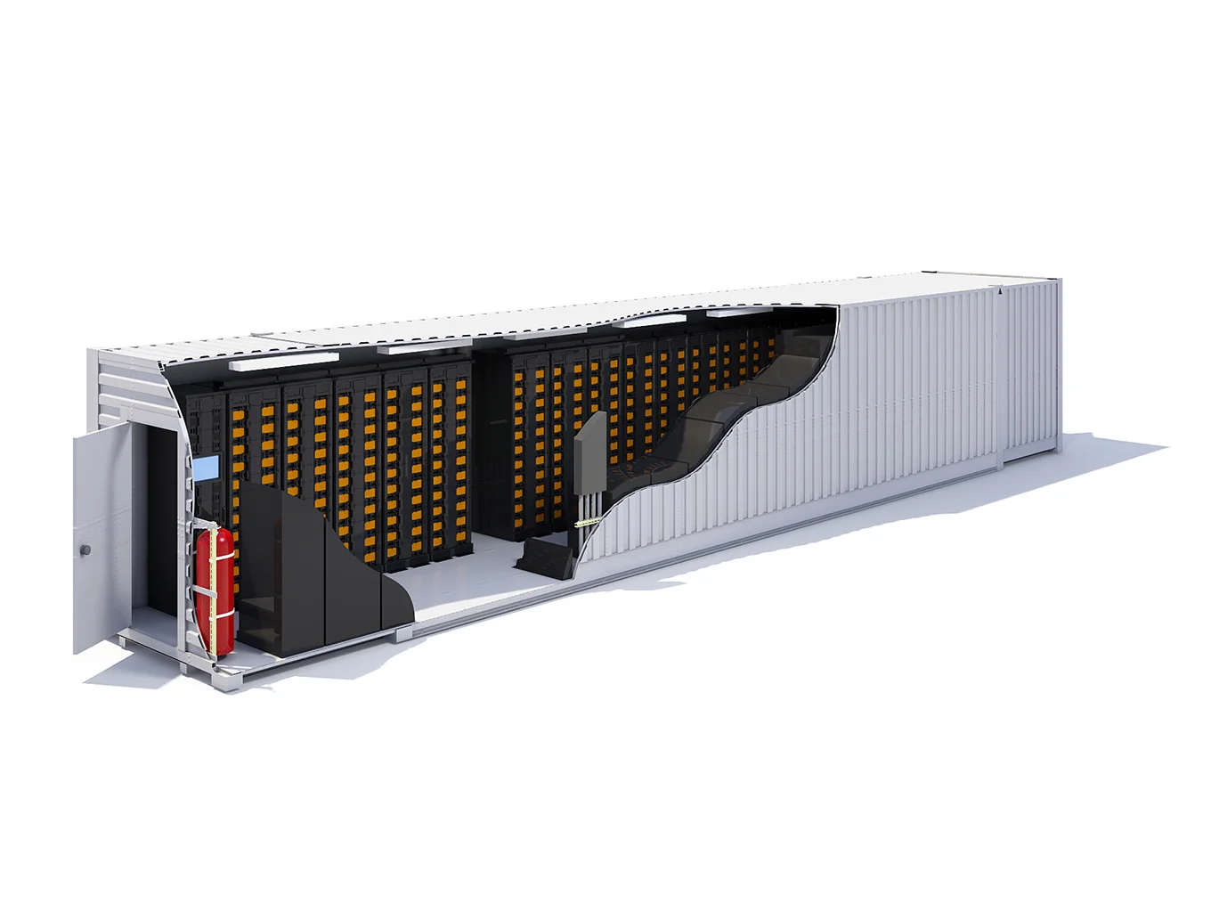 Containerized Outdoor Battery Energy Storage System- 20ft/40ft Solar Energy Storage (1-10MWh) TTN