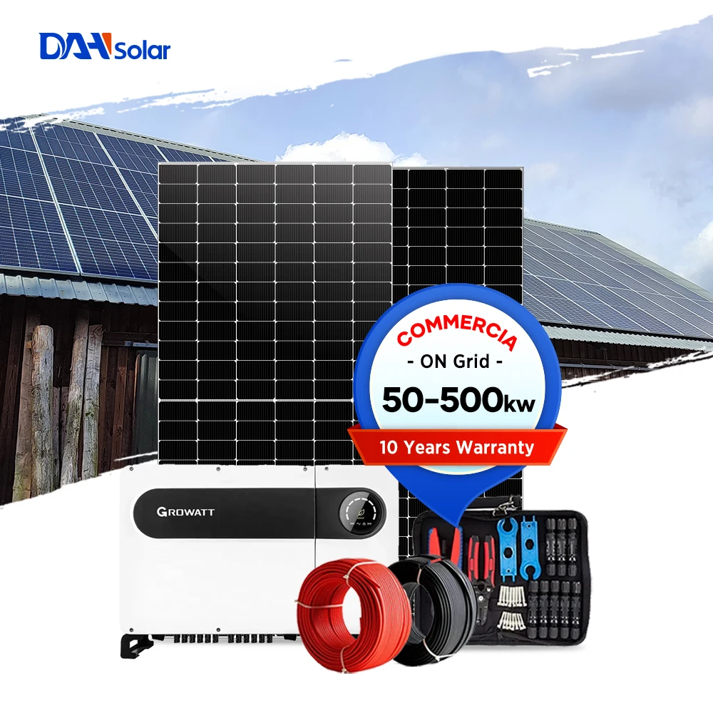 Large-Scale Photovoltaic System 300KW-1000KW Solar Farm System DAH