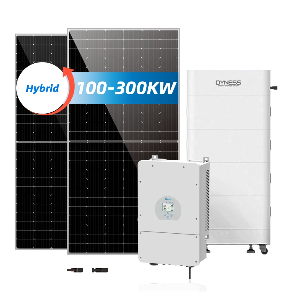 Industrial Solar Energy Storage - 200kWh Lithium Battery System Hybrid Inverter DAH