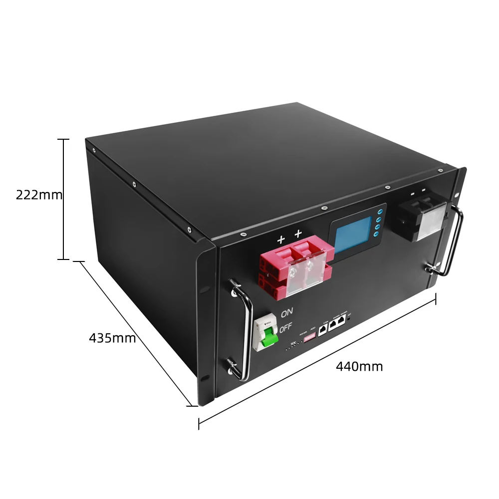 48V 50Ah Lithium Battery - Premium 18650 Li-ion Cells for Solar System TTN