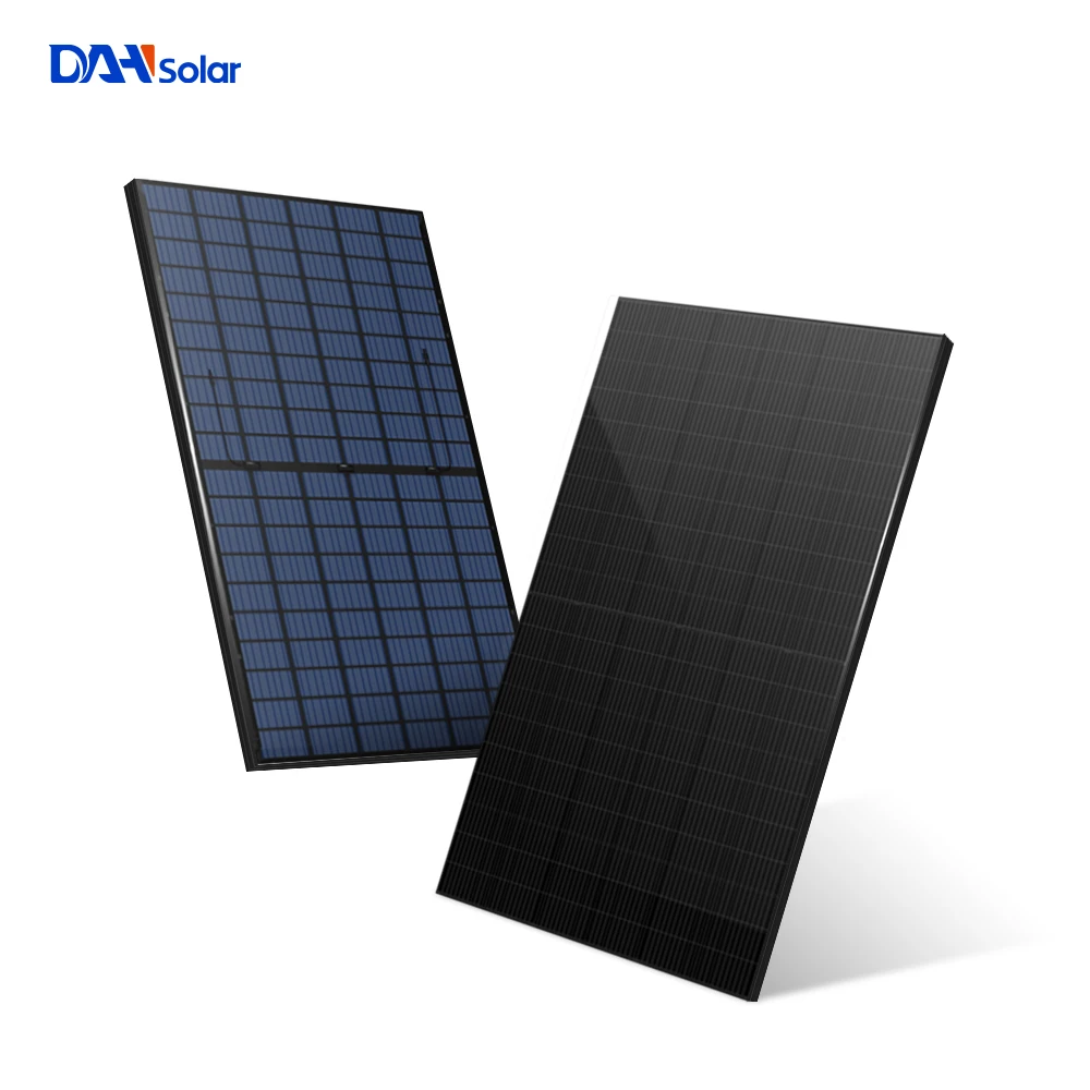 DAH 182-Cell Solar Panel - 495W-525W All Black Bifacial