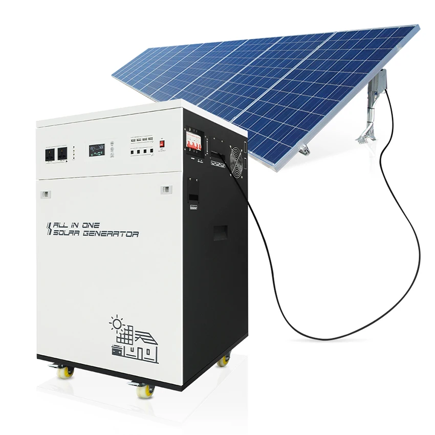 Portable Home Solar Generator - 1kW to 7kW 220V/240V Home Use TTNergy