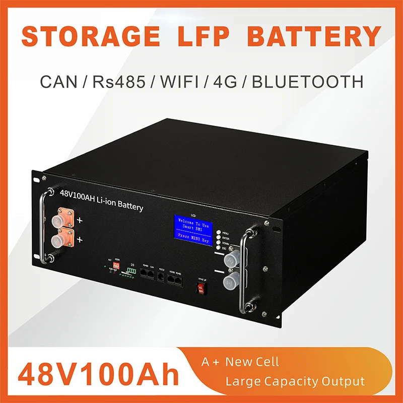 48V Lithium Battery Pack 100Ah-500Ah for Solar Energy Solar Storage UPS TTN