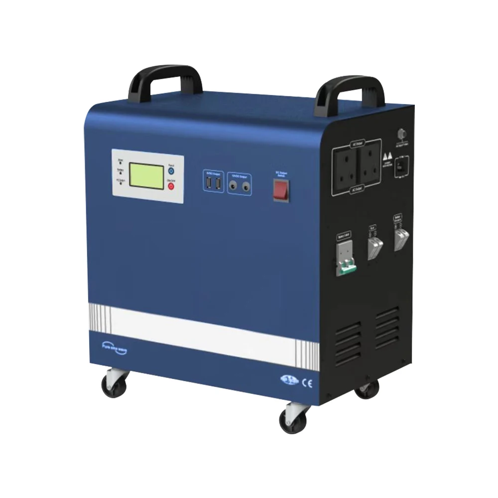 Portable Power Station 2000W 24V  Electric Solar Portable Generatorsr for Home Use - SNADI