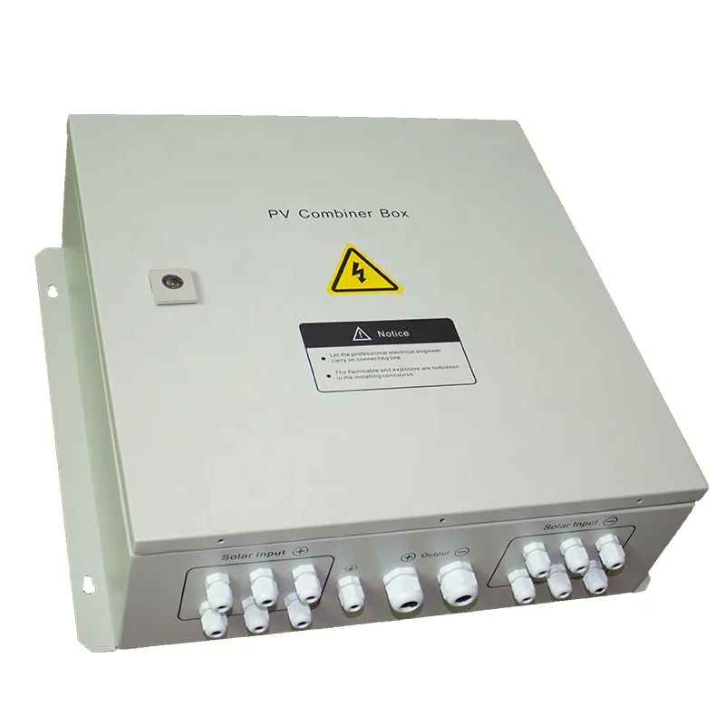6-in-1 Off-Grid Solar Panel Combiner Box with Pure Sine Wave Inverter for Homes, Offices, Farms, and Remote Areas - SNADI
