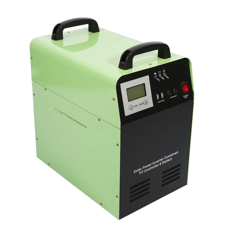 Portable Solar Generator 500W 12V 55Ah Battery for Home Camping Outdoor Energy and Backup - SNADI