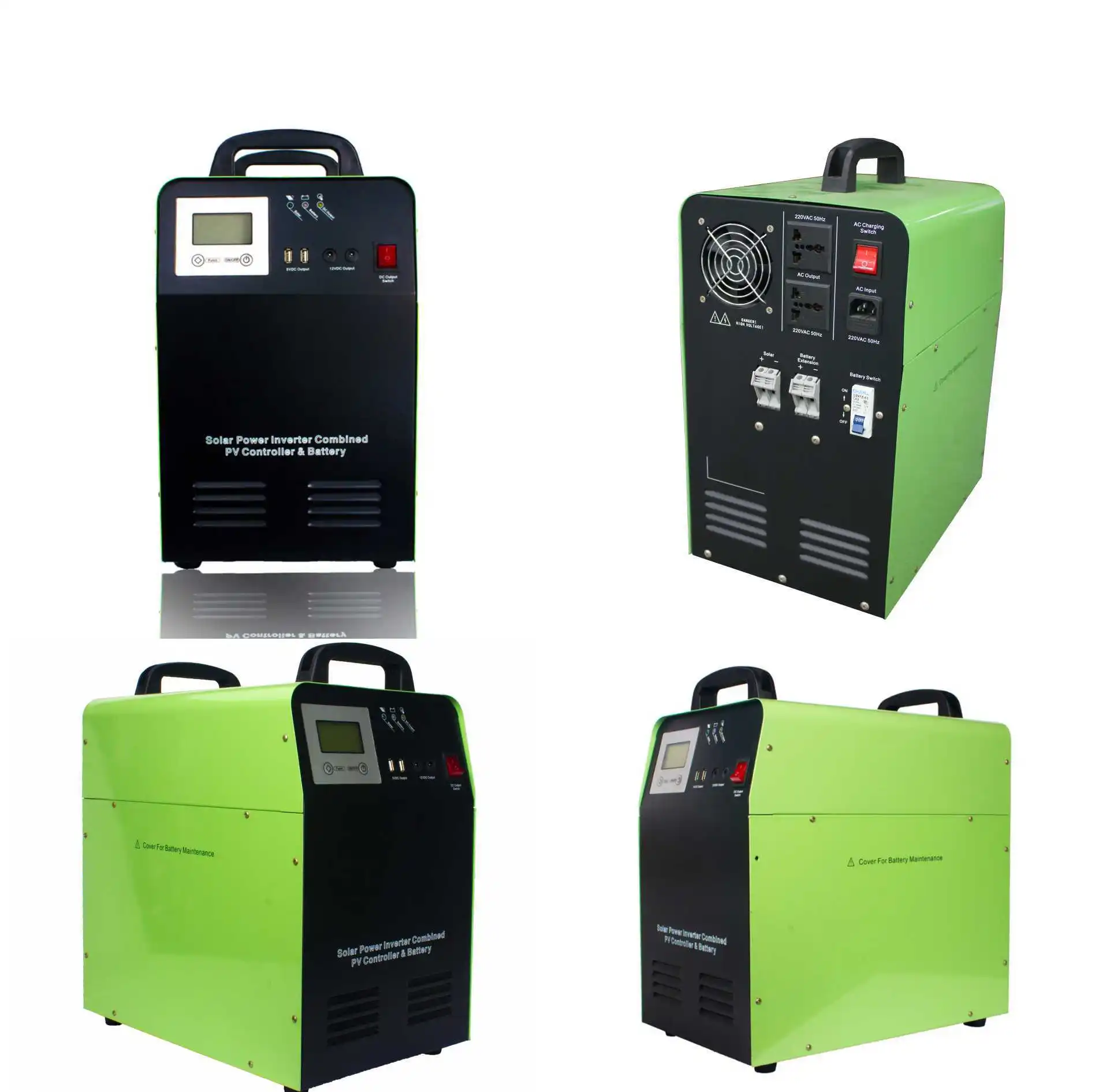 Portable Solar Power Generator 1500W with USB Charging for Home and Outdoor Use Xindun