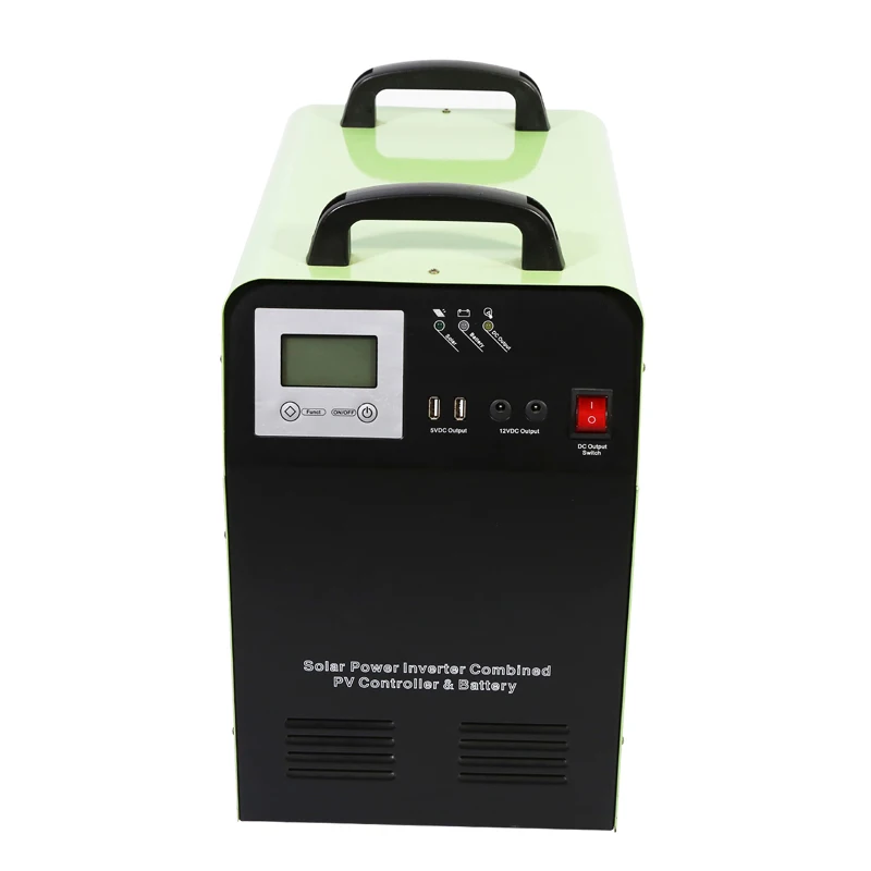 Portable Solar Generator 500W 12V 55Ah Battery for Home Camping Outdoor Energy and Backup - SNADI