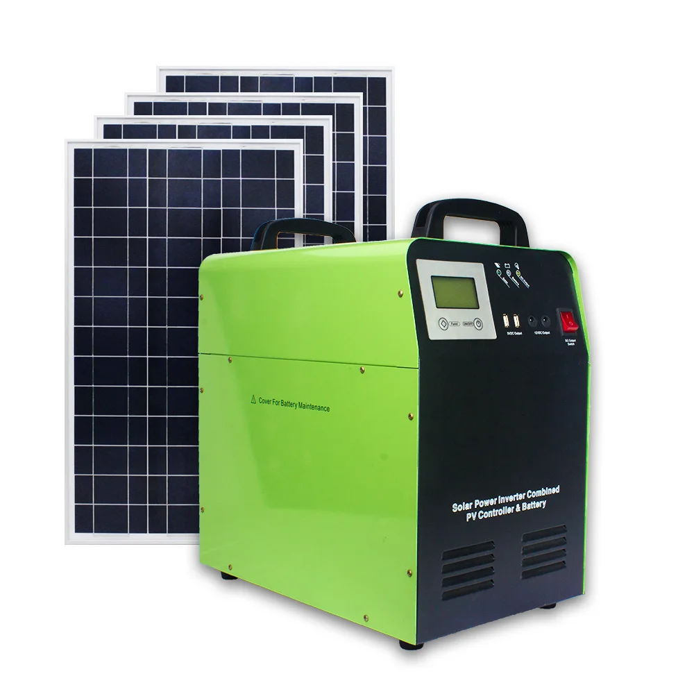 500W All-in-One Off-Grid Solar energy system with MPPT Controller & Gel Battery - SNADI AL Series
