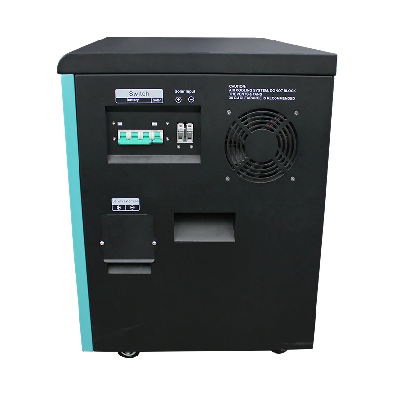 Portable Lithium Power Station 6000W Emergency Home Backup Solar Generator SNADI