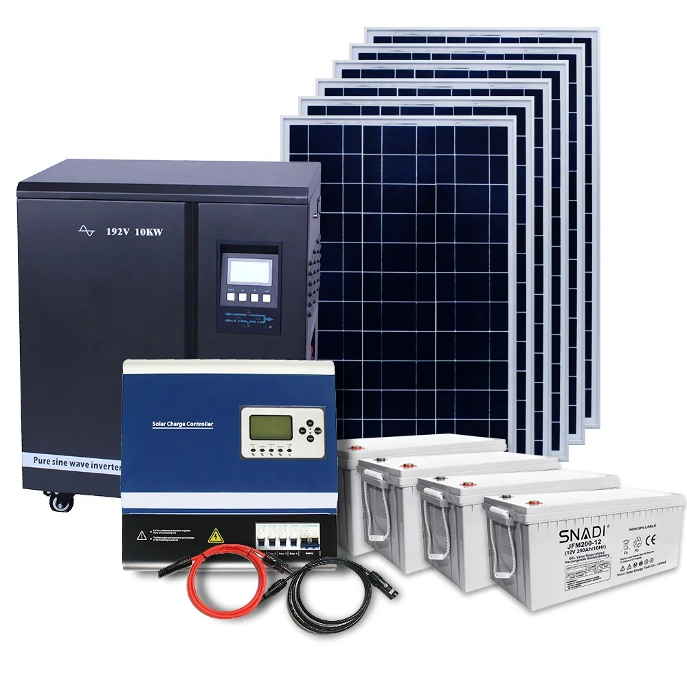 20kW 25KVA Off-Grid Home Solar Power System for Homes, Offices, and Small Businesses - SNADI