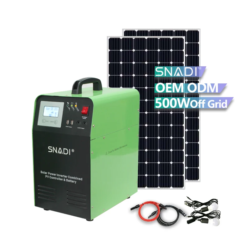Portable Solar Power Generator 1500W with USB Charging for Home and Outdoor Use Xindun