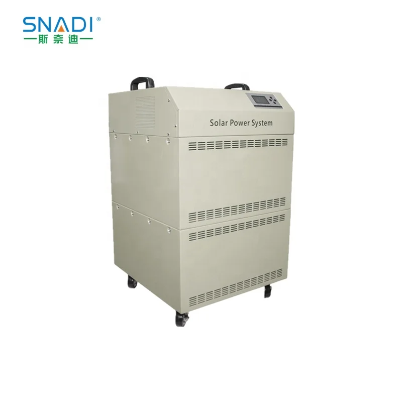 3kW 48V 60A Energy Storage Solar Power System with 800Ah Battery SNADI