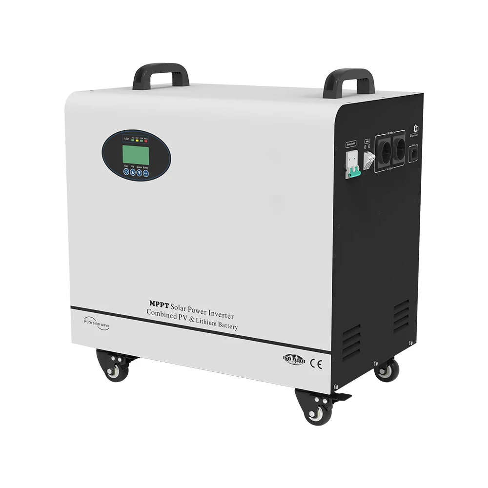 Portable Power Station 1000W 2000W LiFePO4 Solar Generator for Home Use - SNADI