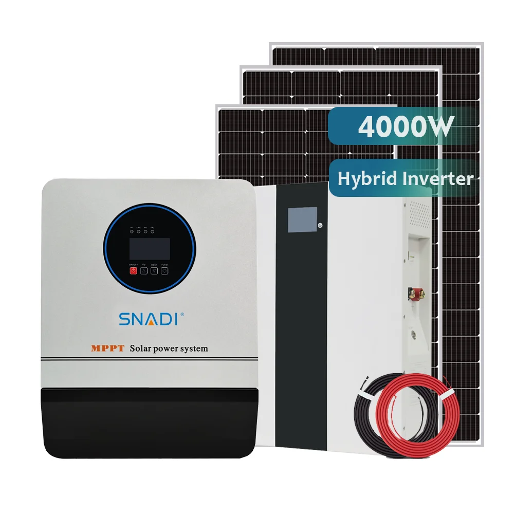 4kW Off Grid Hybrid Solar Panel Power System for Home Energy - SNADI