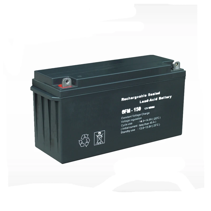12V 24Ah to 200Ah Sealed Lead Acid Deep Cycle Battery for Solar Panels - Excellent Safety Performance  SNADI