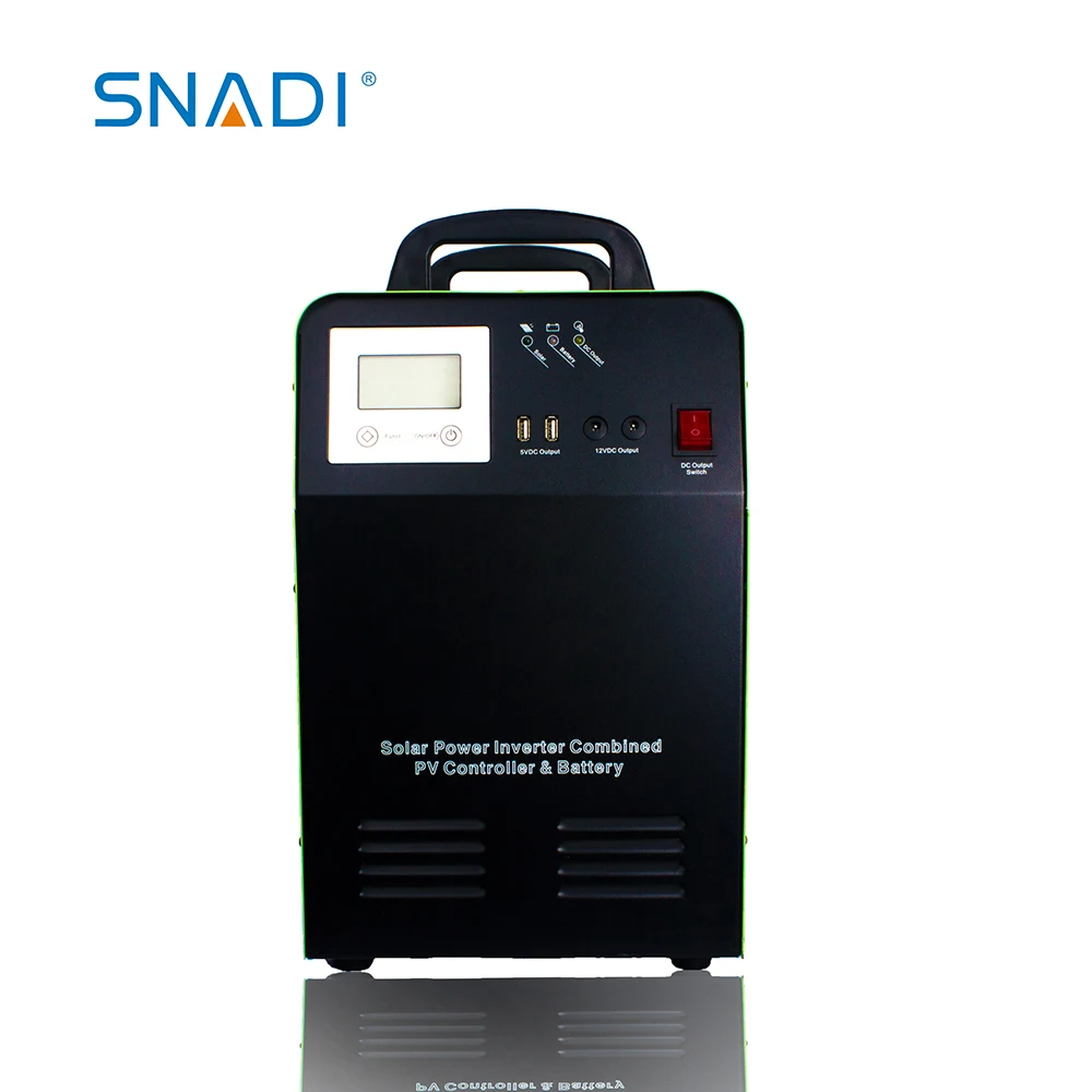 500W All-in-One Off-Grid Solar energy system with MPPT Controller & Gel Battery - SNADI AL Series