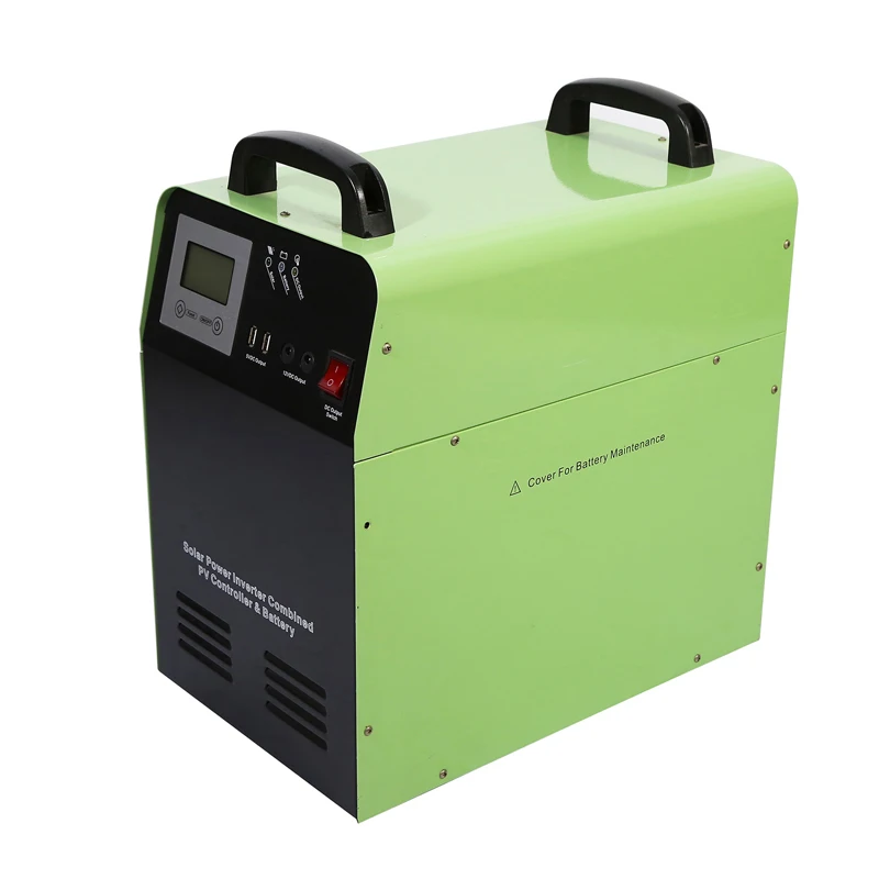 Portable Solar Generator 500W 12V 55Ah Battery for Home Camping Outdoor Energy and Backup - SNADI