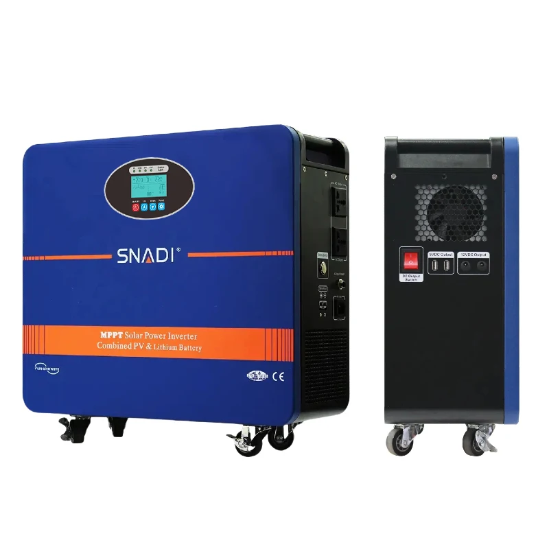 1200W All-in-One Portable Solar Power Generator with Battery - Home Off-Grid  SNADI
