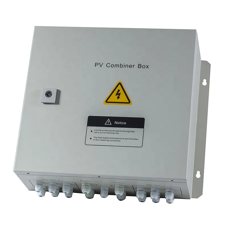 6-in-1 Off-Grid Solar Panel Combiner Box with Pure Sine Wave Inverter for Homes, Offices, Farms, and Remote Areas - SNADI