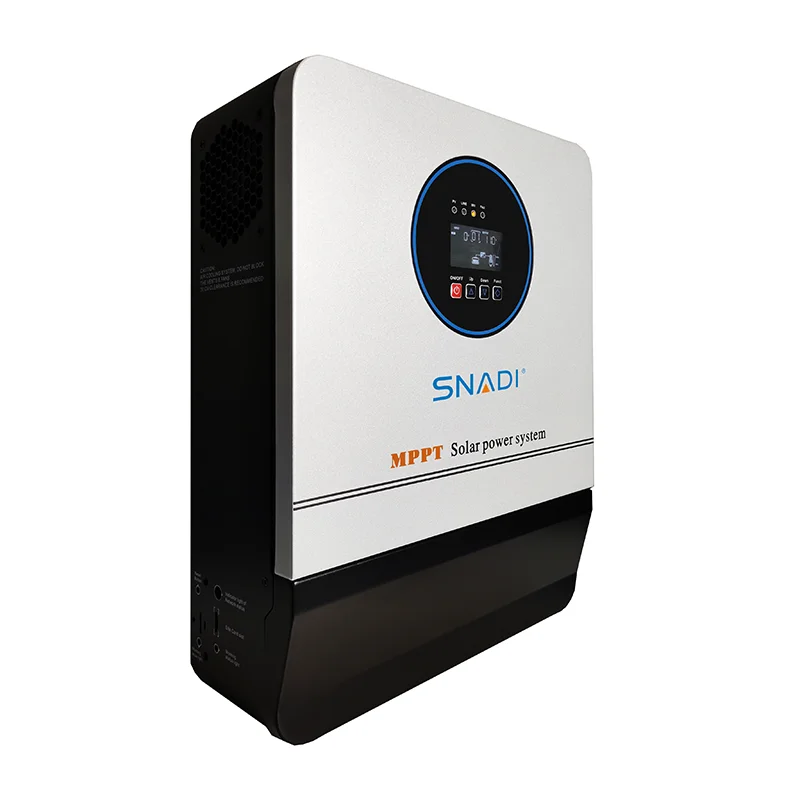 5500W 12V/24V Pure Sine Wave Inverter Hybrid Solar Home Power Converter - SNADI
