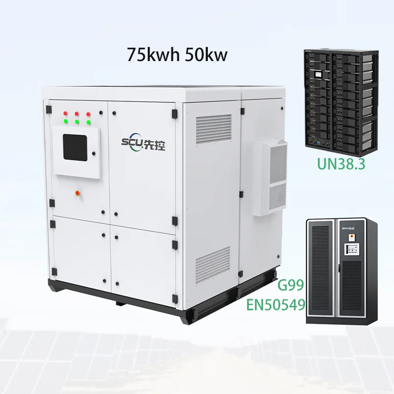 50kW 75kWh Integrated Lithium Battery Power Conversion System with MPPT Solar Inverter (SCU)