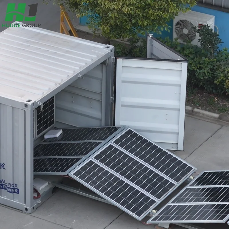 Foldable Solar PV Container | 1MWh-2MWh | MPPT & Lithiumiion | Outdoor Use HJ