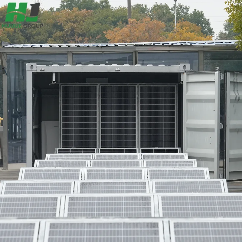 Foldable Solar PV Container | 1MWh-2MWh | MPPT & Lithiumiion | Outdoor Use HJ