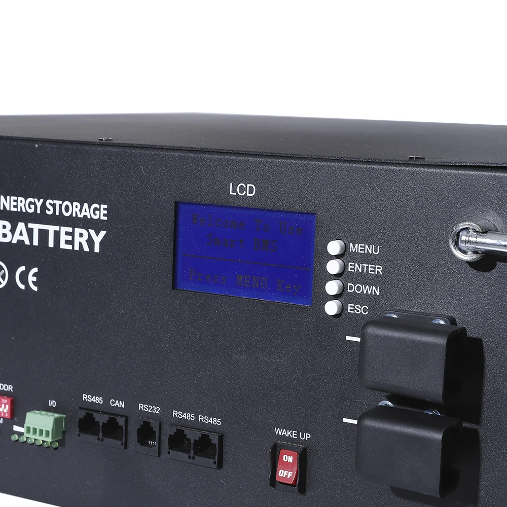 Rechargeable LiFePO4 Battery 100Ah-200Ah 48V for Solar Power Storage Xindun