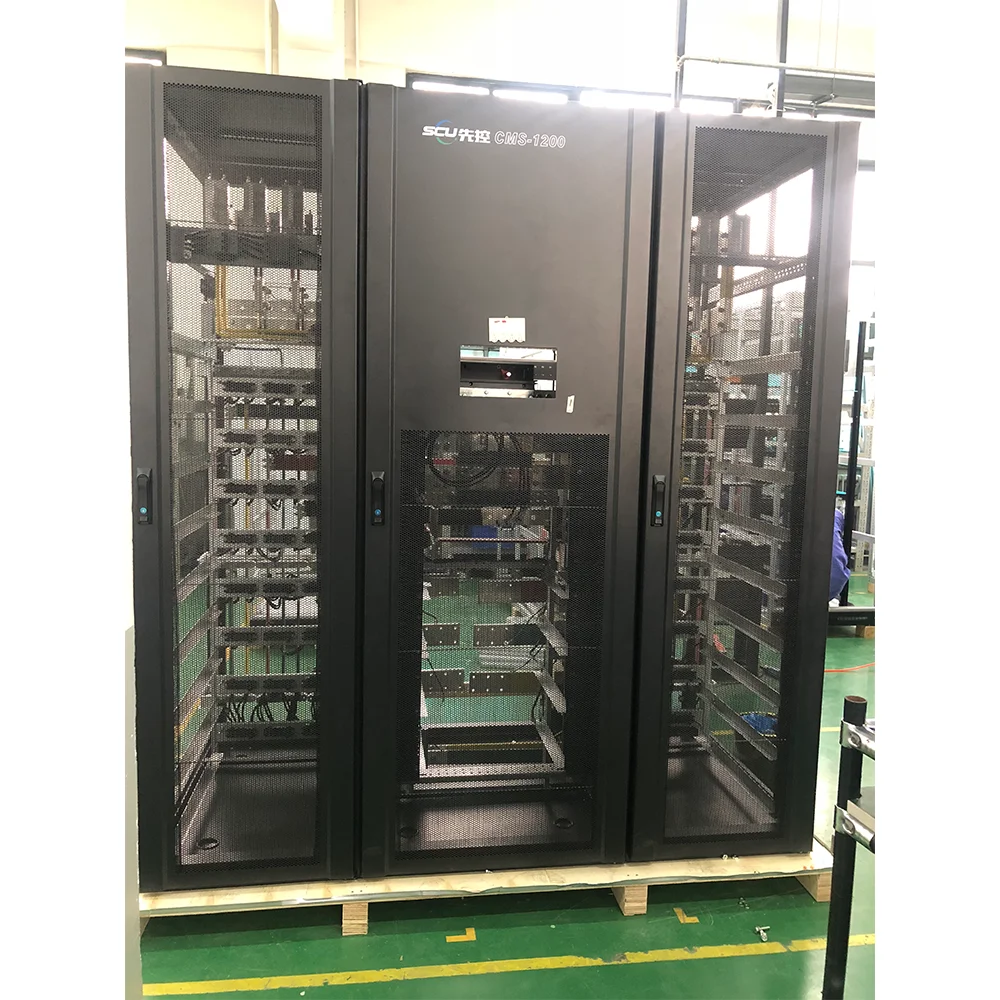 SCU Ups Power Supply 100kva 200kva 500kva 1200kva 3 Phase with Lithium Iron Battery
