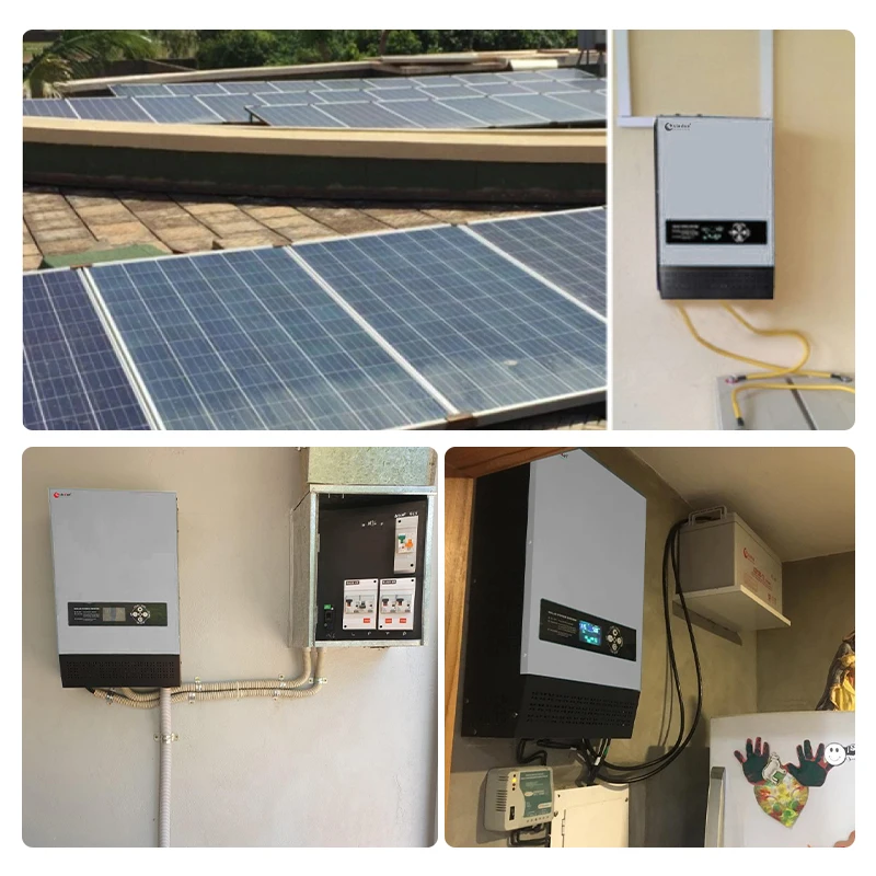 All-in-One Off-Grid Solar Power System, 3000W-5000W Hybrid Solar Panel Kit for Home Use Xindun