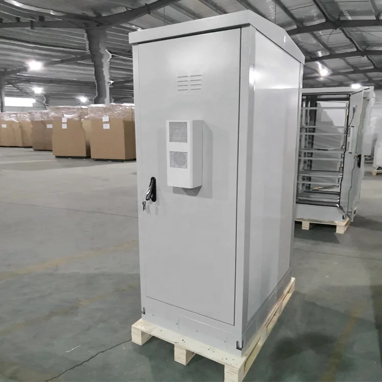 19-inch Waterproof Telecom Cabinet | IP65 Aluminum | Solar Power Integration HJ