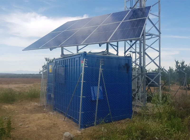 Renewable Energy Storage Container | Solar Power & Lithium-ion Battery | Off-Grid HJ
