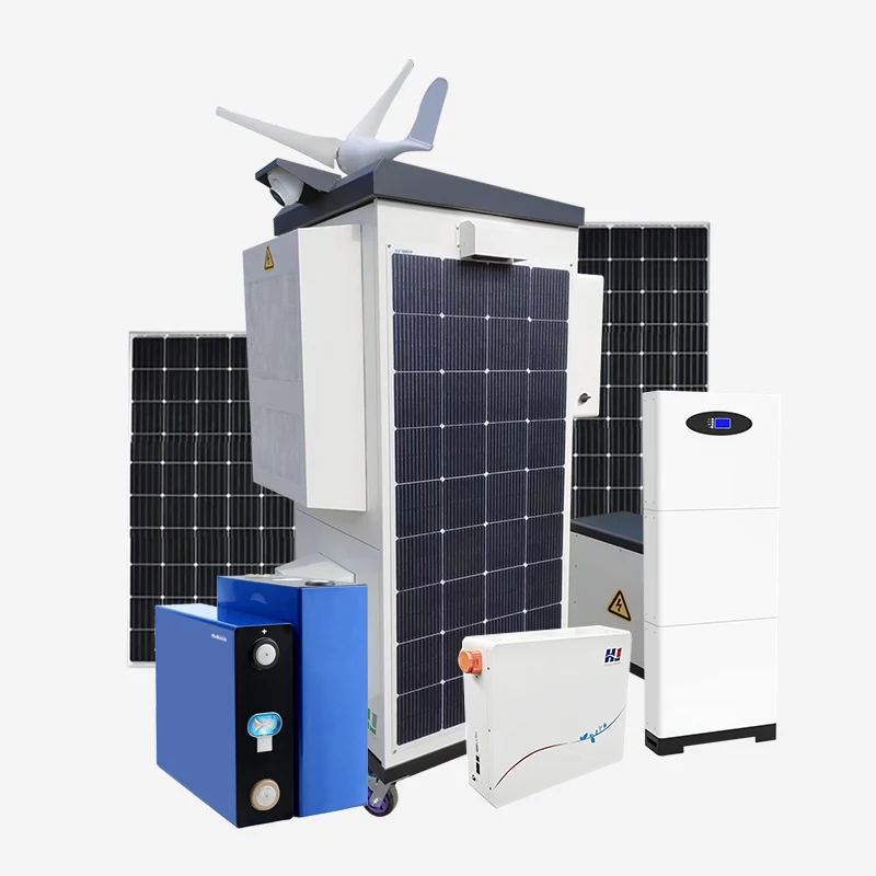 Off-Grid Solar Power System | 1kW Power | PV + Battery + Wind + Oil Engine | HJ
