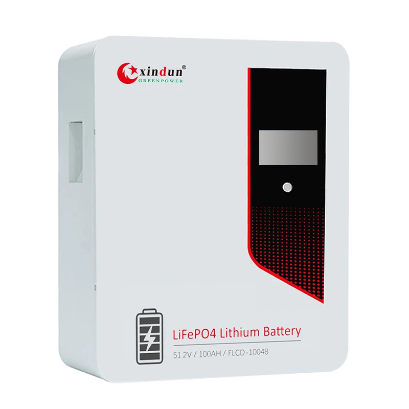 High-Capacity 5kW 48V/51.2V 100Ah-200Ah LiFePO4 Battery for Reliable Solar Power Storage Xindun