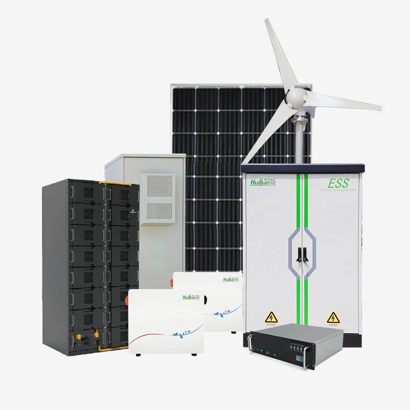 Off-Grid Solar Power System | 1kW Power | PV + Battery + Wind + Oil Engine | HJ