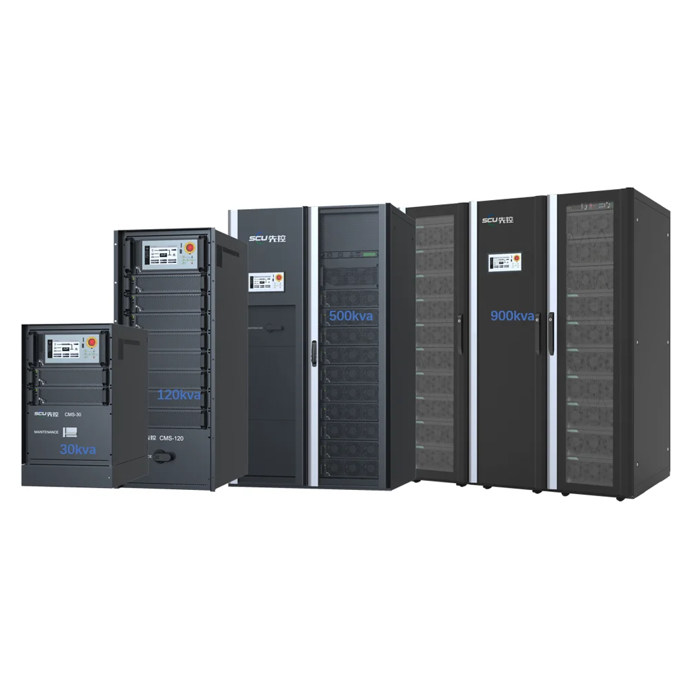 30KVA-1200KVA On-Line Uninterrupted Power Supply with LFP Battery (SCU)