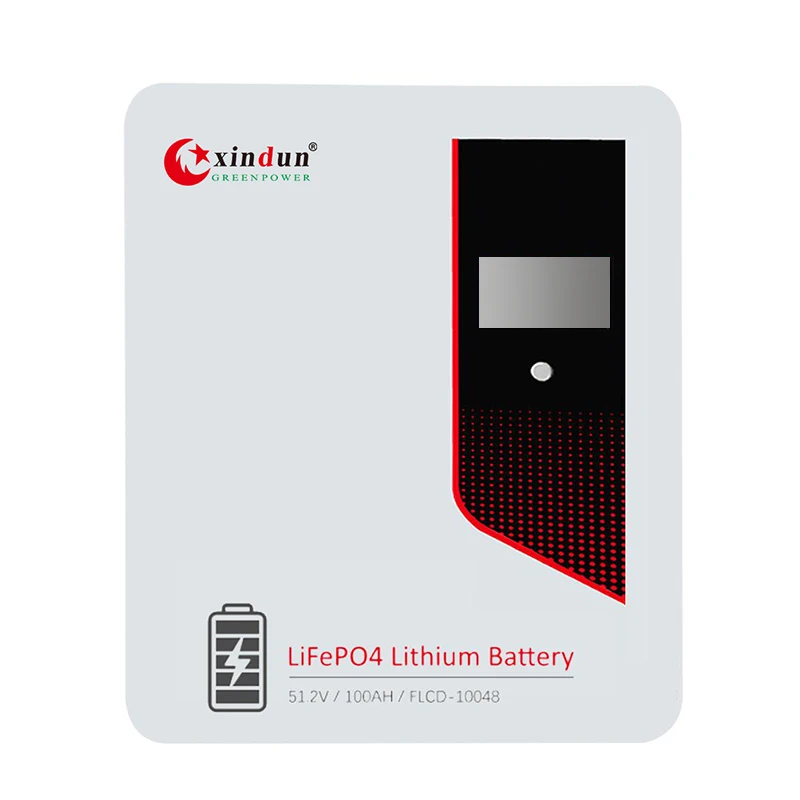 High-Capacity 5kW 48V/51.2V 100Ah-200Ah LiFePO4 Battery for Reliable Solar Power Storage Xindun