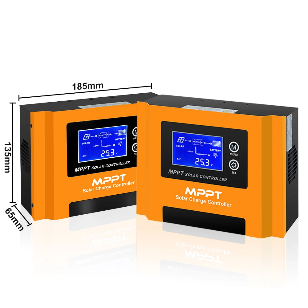 MPPT Solar Charge Controller, 10A-100A Hybrid Regulator for Solar Systems Xindun