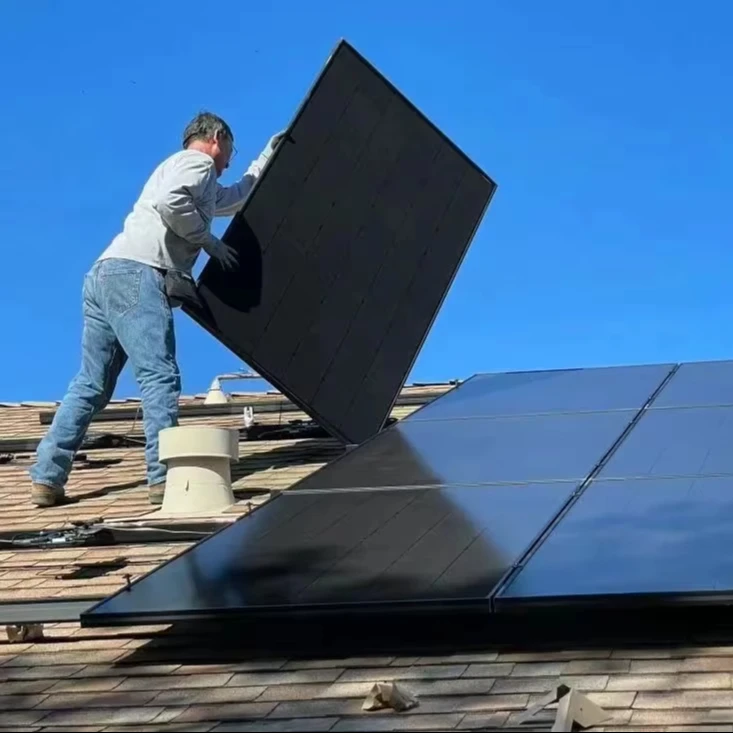 Full Black 500W Monocrystalline Silicon Solar Panel | High Efficiency PV Module for Home ZM