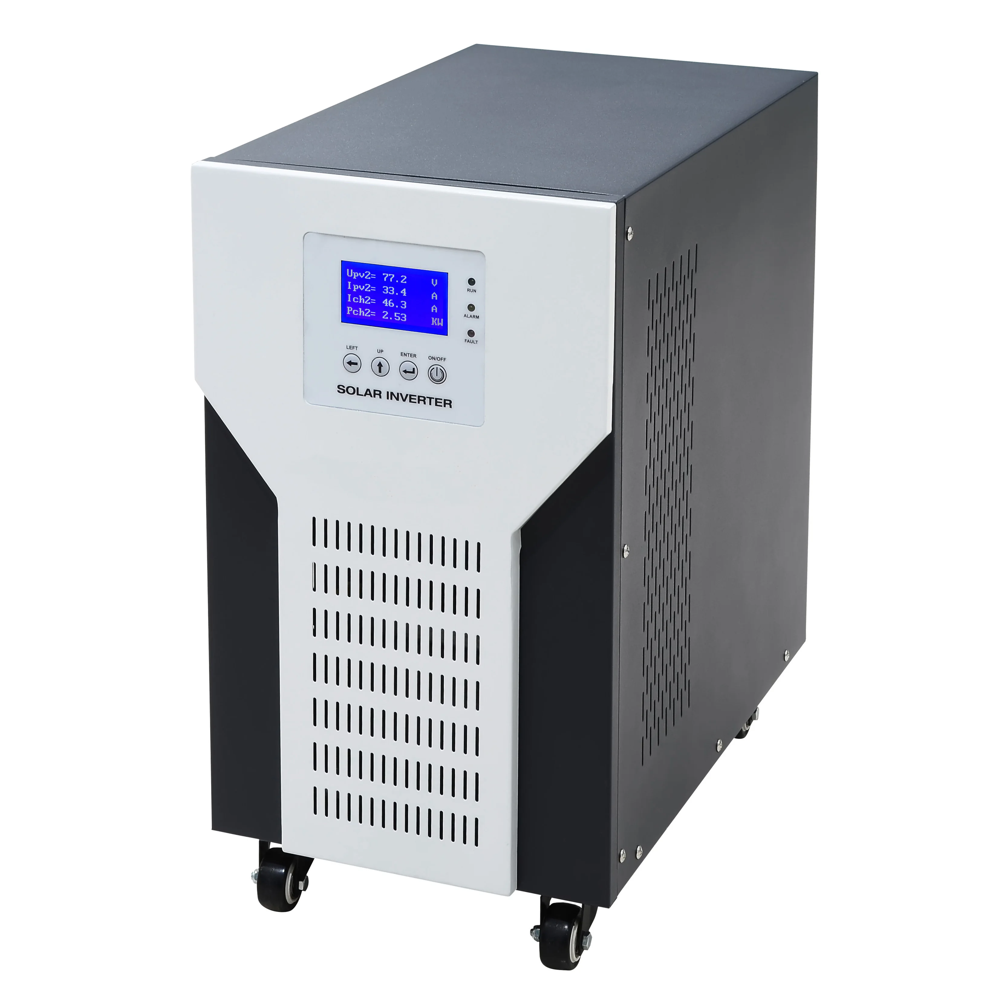 Silent Solar Inverter, 3000W-10000W 48V/96V DC to AC Power Inverter with MPPT Controller Xindun