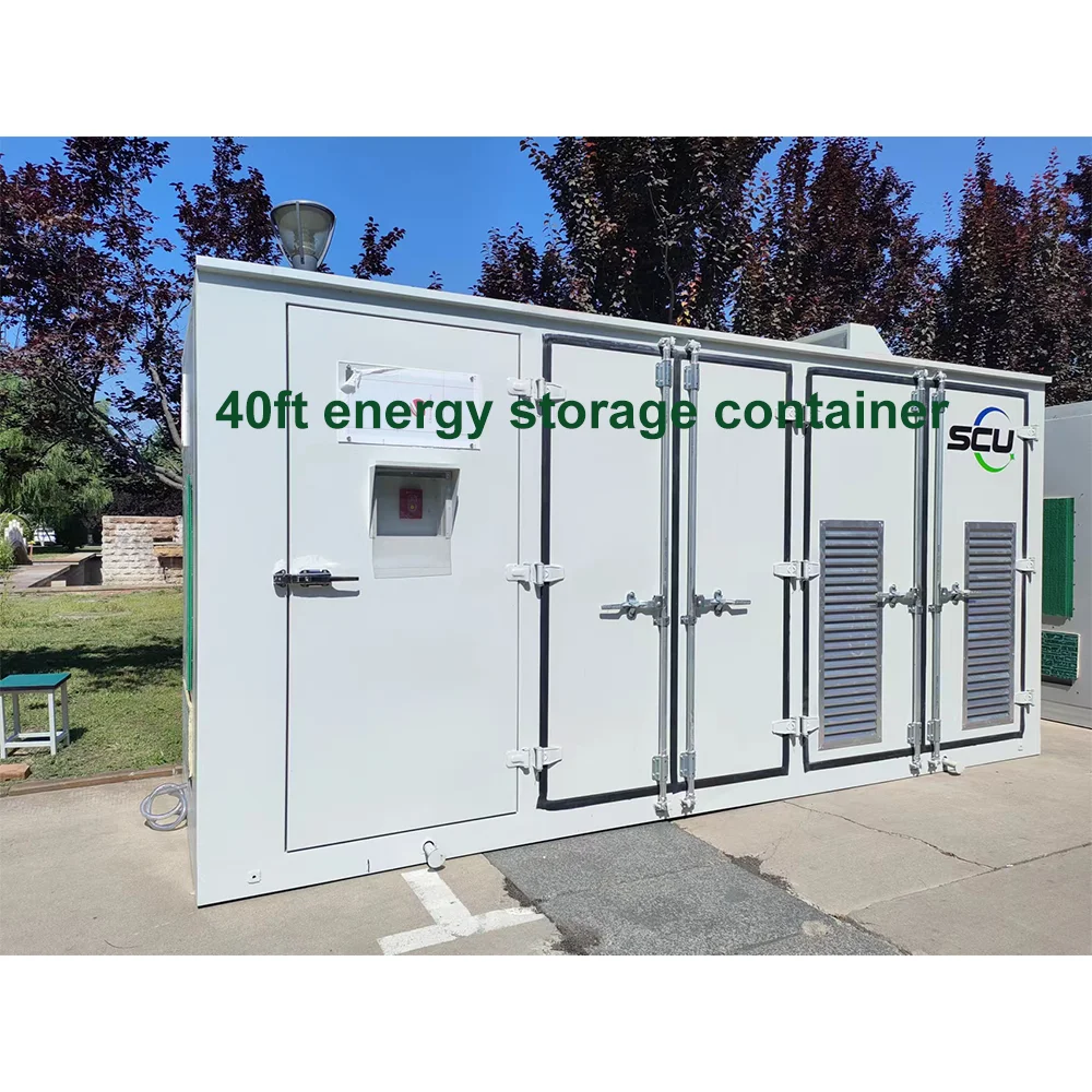 20ft/40ft Containerized Solar Energy Storage System 1MWh-2MWh LiFePO4 (SCU)