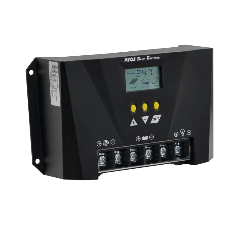 Best PWM Micro Smart Solar Charge Controller, 5A-60A for 12V/24V/48V Solar Light Systems Xindun