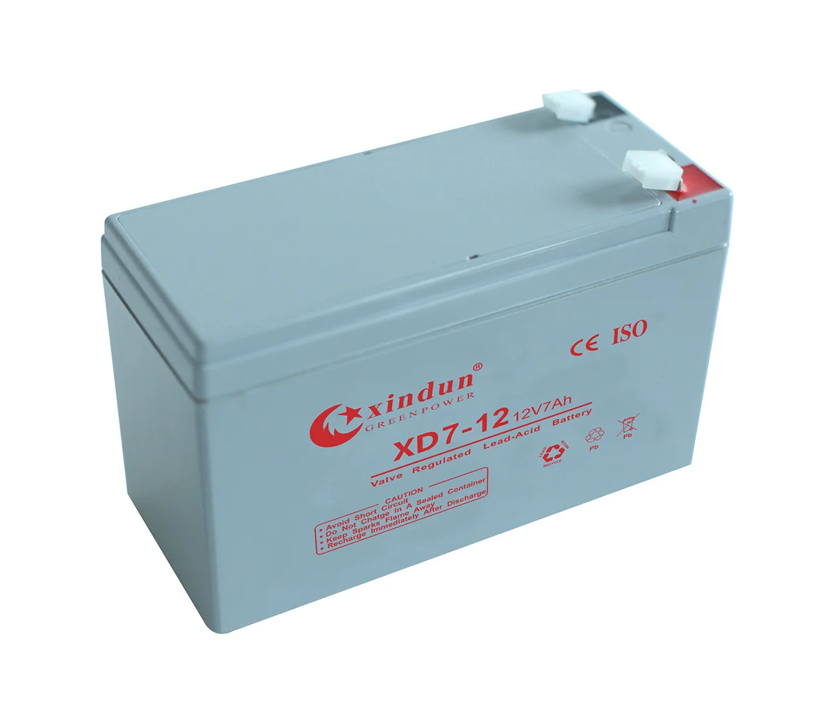 Sealed Lead Acid Battery 12V 7Ah for Automotive and Solar Applications Xindun