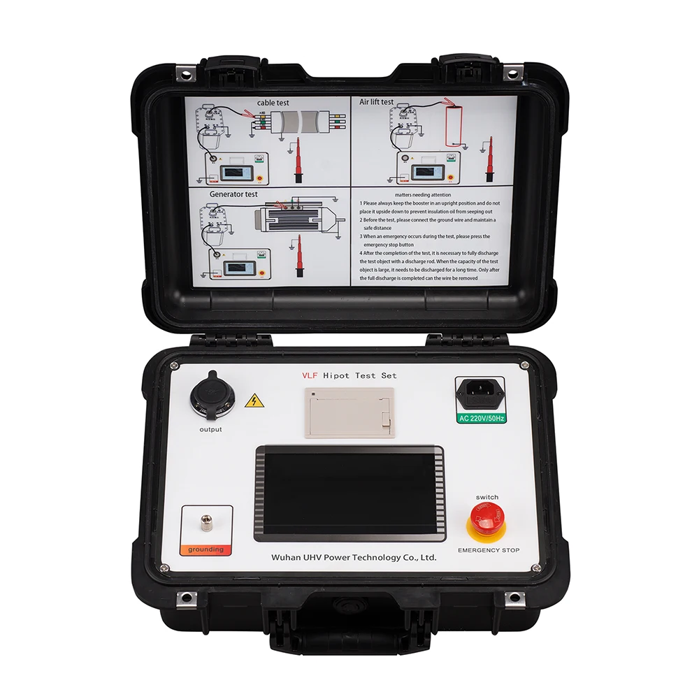 VLF Hipot Tester by UHV - Ultra Low Frequency AC Withstand Voltage Test up to 90kV